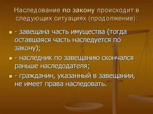 Особенности наследования отдельных интеллектуальных объектов